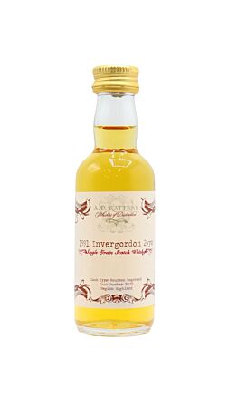 Invergordon - A.D. Rattray - Single Cask #39033 1991 24 year old Whisky Miniature