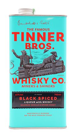 Tinner Bros - Black Spiced Whisky Liqueur