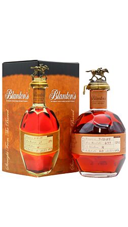 Blanton's - Straight From The Barrel - Letter "N" Single Barrel Bourbon Whiskey (Version #1)