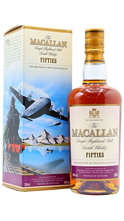 The Macallan - Travel Series Fifties 1950's Single Malt Scotch Whisky