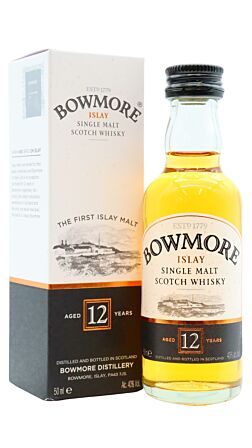 Bowmore - Islay Single Malt Scotch 12 year old Whisky Miniature