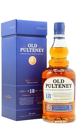 Old Pulteney - Single Malt Scotch 18 year old Whisky