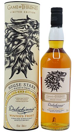 Dalwhinnie - Game Of Thrones - House Stark Winters Frost Single Malt Scotch Whisky