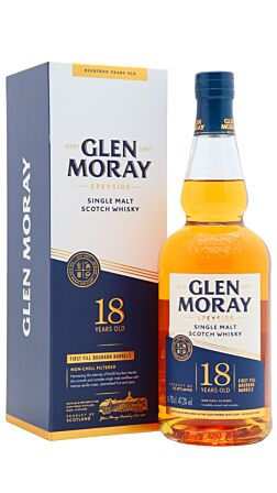 Glen Moray - Elgin Heritage Speyside Single Malt Scotch 18 year old Whisky