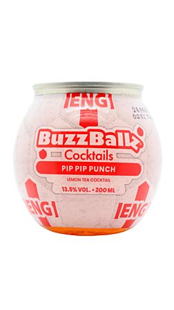 BuzzBallz - Limited Edition England 2026 World Cup Pip Pip Punch Lemon Tea Cocktail
