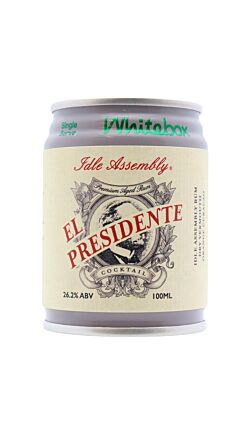 Idle Assembly - Whitebox El Presidente Cocktail