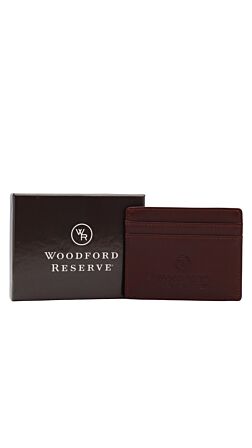 Woodford Reserve Leather Card Holder
