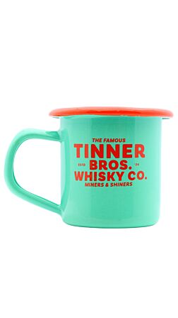 Tinner Bros Black Spice Enamel Shot Cup