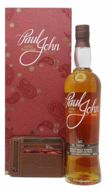 Paul John - Edited Indian Single Malt Whisky Leather Wallet Gift Pack