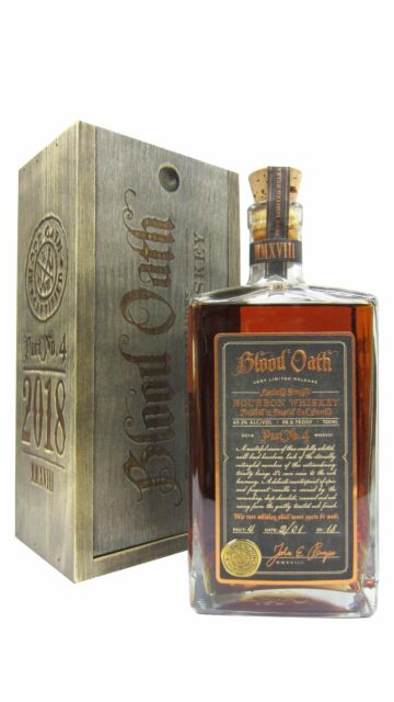 Blood Oath - Pact #4 Kentucky Straight Bourbon Whiskey