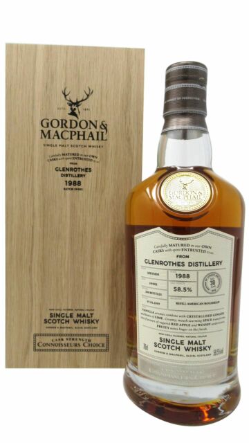 Glenrothes - Connoisseurs Choice Single Cask #19002 1988 30 year old Whisky
