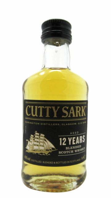 Cutty Sark - Blended Scotch 12 year old Whisky Miniature