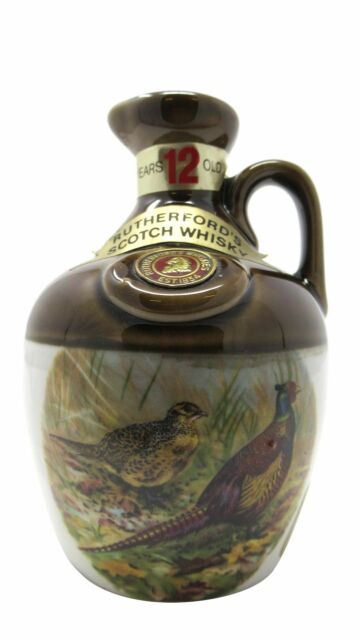 Rutherfords - Wildlife Ceramic Blended Scotch 12 year old Whisky (20cl)
