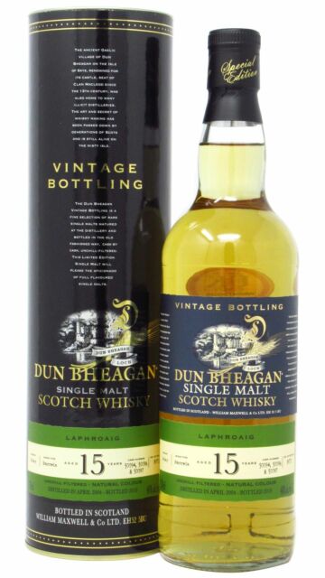 Laphroaig - Dun Bheagan Single Malt Scotch 2004 15 year old Whisky