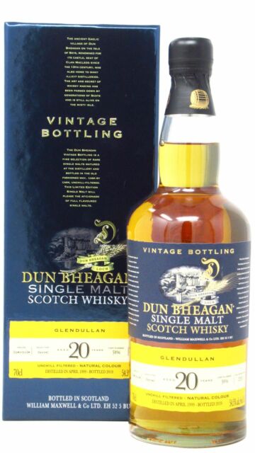 Glendullan - Dun Bheagan Single Cask #5896 1999 20 year old Whisky