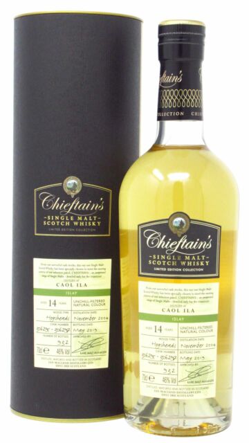 Caol Ila - Chieftain's Single Malt Scotch 2004 14 year old Whisky