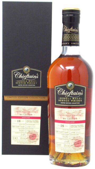 Deanston - Chieftain's Single Cask #92701 2000 18 year old Whisky