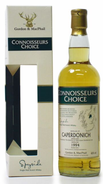 Caperdonich (silent) - Connoisseurs Choice Single Malt Scotch 1994 17 year old Whisky