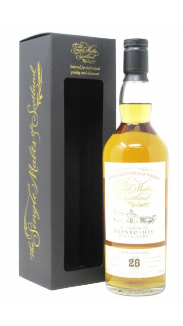 Glenrothes - Single Malts of Scotland Single Cask #35481 1990 26 year old Whisky