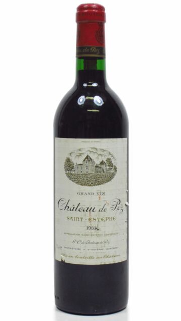 Chateau De Pez - Vintage 1981 Wine