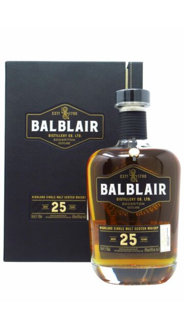 Balblair - 2020 Release Highland Single Malt Scotch 25 year old Whisky