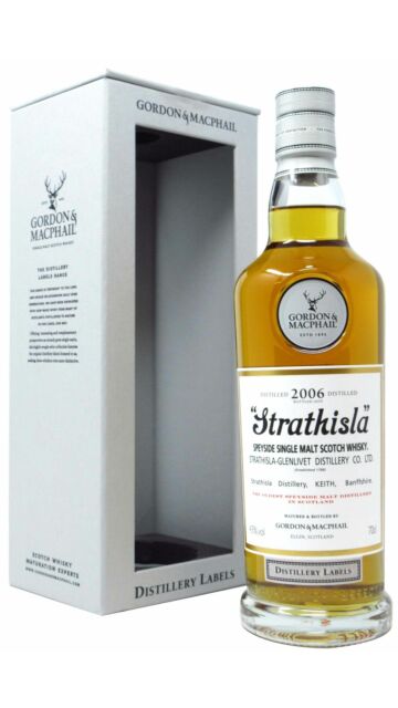 Strathisla - Gordon & MacPhail Distillery Labels Single Malt Scotch 2006 12 year old Whisky