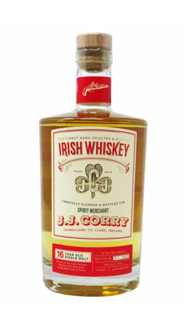 J.J. Corry - The Flintlock - Irish Single Malt  16 year old Whiskey