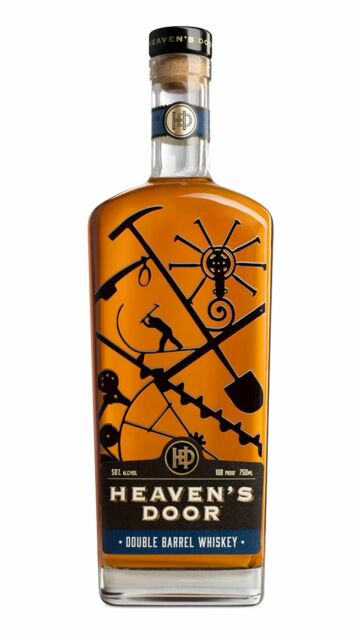 Heaven's Door - Double Barrel 100 Proof Whiskey (Bob Dylan) (75cl)