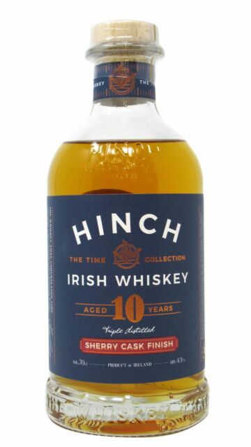 Hinch - Sherry Cask Finish -  Irish Blended 10 year old Whiskey