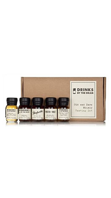Drinks By The Dram - Old & Rare Whisky Tasting Set