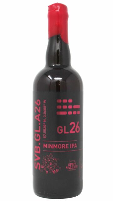Spey Valley - Minmore IPA - Glenlivet Whisky Cask Finish Beer
