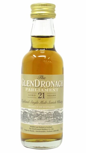 Glendronach - Parliament 21 year old Whisky Miniature