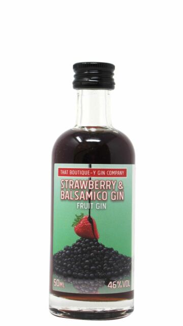 That Boutique-y Gin Company - Strawberry & Balsamico Gin Miniature