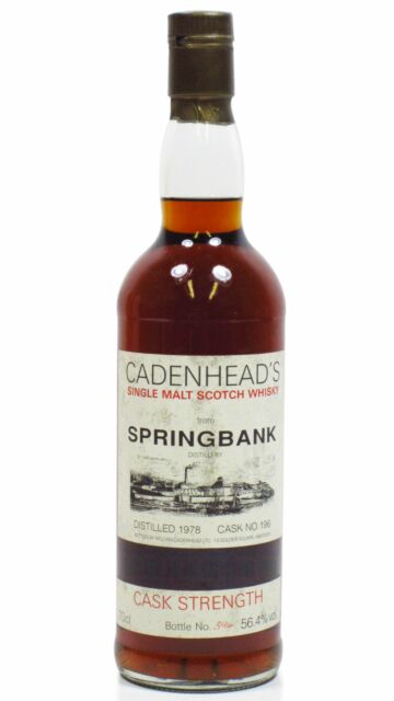Springbank - Campbeltown Single Cask #196 1978 Whisky