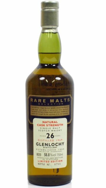 Glenlochy (silent) - Rare Malts Selection Single Malt Scotch 1969 26 year old Whisky