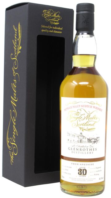 Glenrothes - Single Malts Of Scotland Single Cask #18166 1989 30 year old Whisky