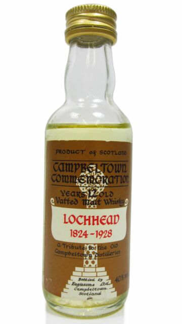 Campbeltown Commemoration - Lochhead Distillery Tribute Vatted Malt 12 year old Whisky Miniature