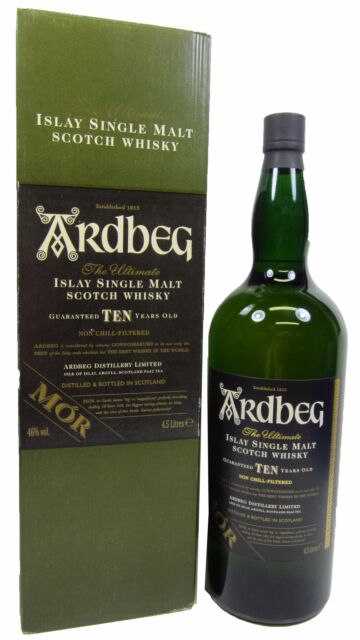 Ardbeg - MOR 2nd Edition Single Malt Scotch 2000 10 year old Whisky (4.5 Litre Rehoboam)