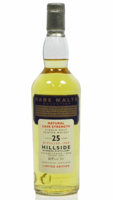 Hillside (silent) - Rare Malts Selection Single Malt Scotch 1969 25 year old Whisky