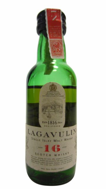 Lagavulin - Islay Single Malt 16 year old Whisky Miniature
