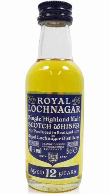 Royal Lochnagar - Single Highland Malt 12 year old Whisky Miniature
