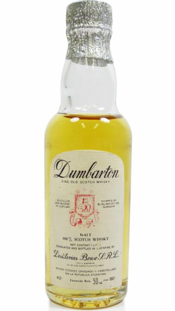 Dumbarton (silent) - Single Grain Whisky Miniature