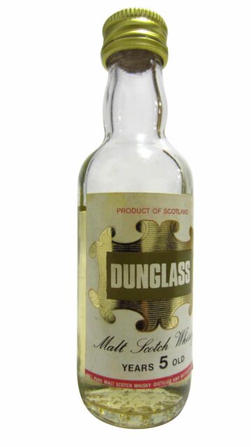 Dunglass (silent) - Lowland Malt 5 year old Whisky Miniature