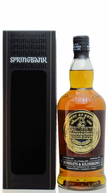 Springbank - Rundlets & Kilderkins Campbeltown Single Malt Scotch 2001 10 year old Whisky