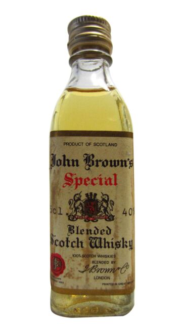 John Brown's Special - Blended Scotch Whisky Miniature