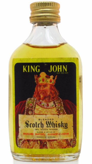 King John - Blended Scotch Whisky Miniature