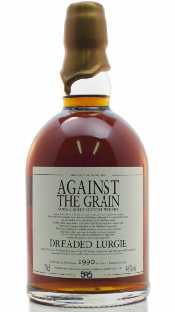 Against The Grain - Dreaded Lurgie 1990 16 year old Whisky