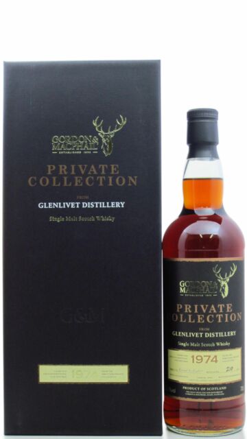 Glenlivet - Gordon & MacPhail Private Collection Single Malt Scotch 1974 36 year old Whisky