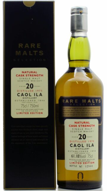 Caol Ila - Rare Malts Selection Single Malt Scotch 1975 20 year old Whisky