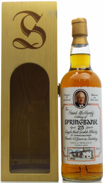 Springbank - Frank McHardy Campbeltown Single Malt Scotch 25 year old Whisky
